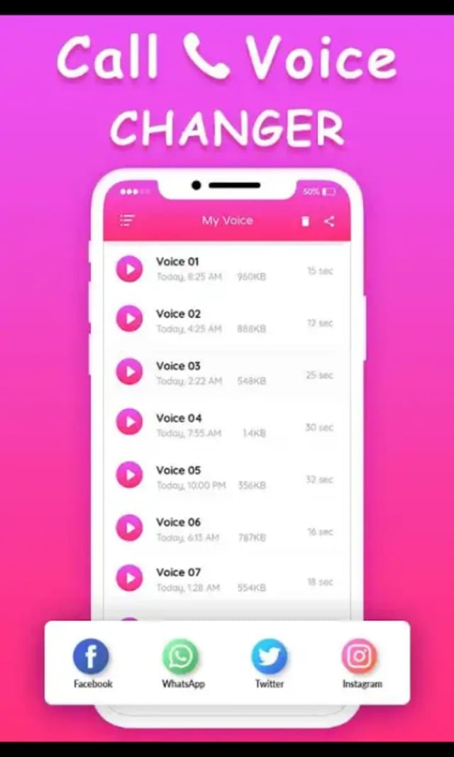 Call Voice Changer - Best Voice Changer screenshot 6