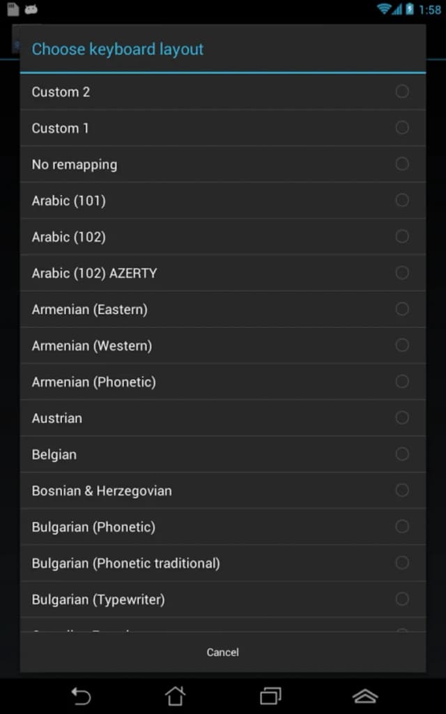 External Keyboard Helper Demo screenshot 1