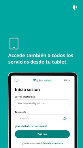 Quirónsalud screenshot 6
