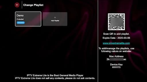 IPTV Extreme Lite screenshot 5