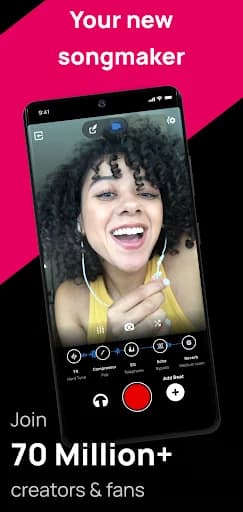 Voloco: Auto Vocal Tune Studio screenshot 2