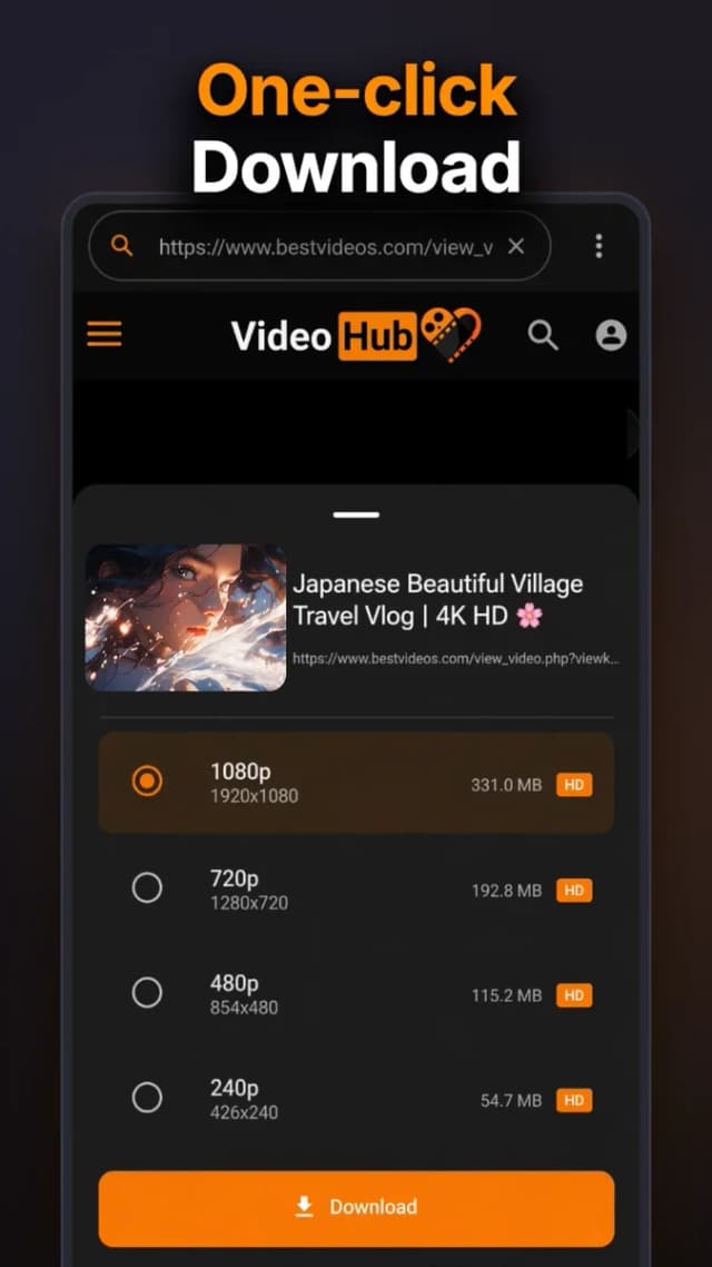 X Video Downloader - Fast Saver screenshot 1