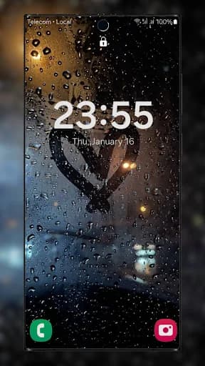 Realistic Rain Live Wallpaper screenshot 6