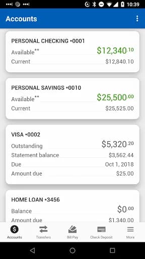 CommunityAmerica Mobile screenshot 1