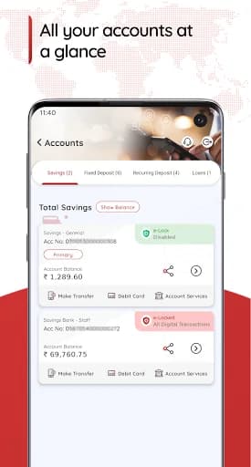 SIB Mirror+: South Indian Bank screenshot 2