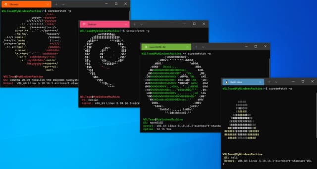 Windows Subsystem for Linux (WSL) screenshot 1