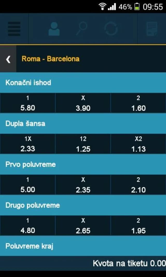 MozzartBET screenshot 3