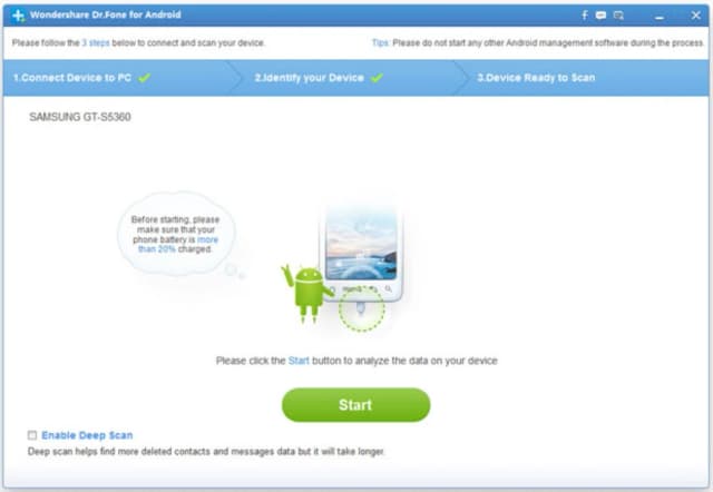 Wondershare Dr. Fone screenshot 2