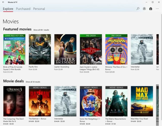 Movies & TV screenshot 2
