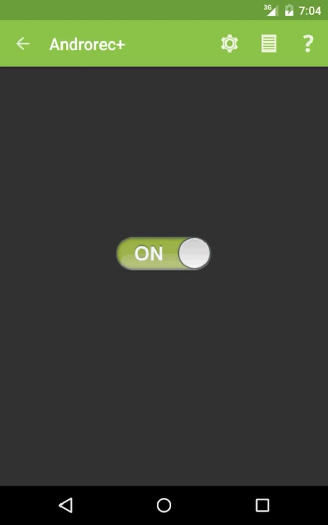 Androrec screenshot 3