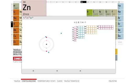 Tavola Periodica Zanichelli screenshot 2