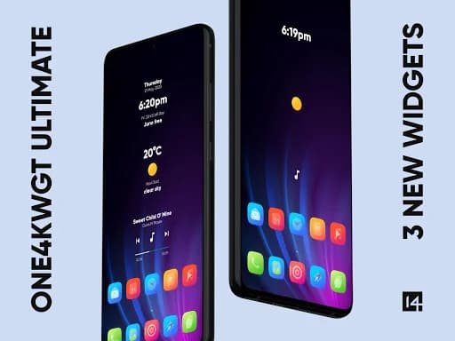 One4KWGT Ultimate: KWGT widget screenshot 2