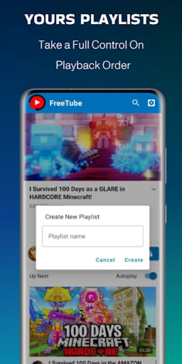 FreeTube screenshot 1