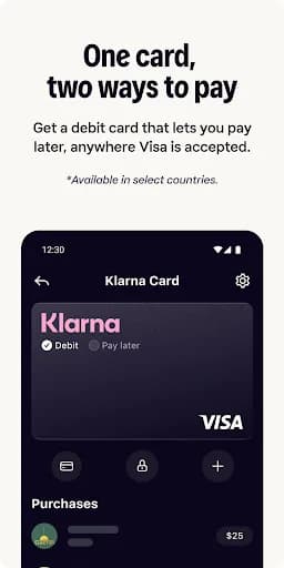 Klarna: Smarter everyday money screenshot 5