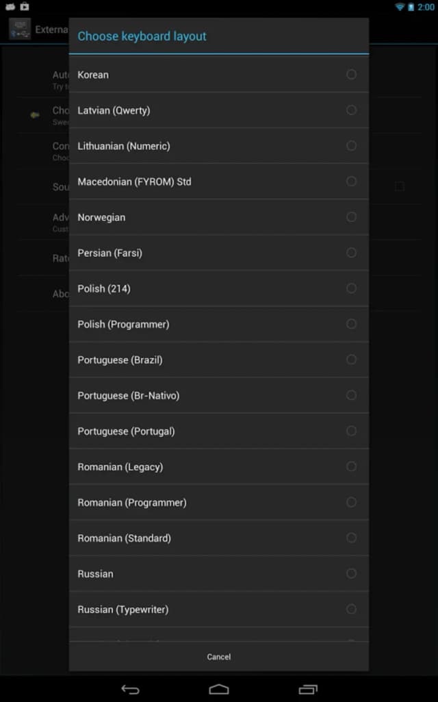 External Keyboard Helper Demo screenshot 4