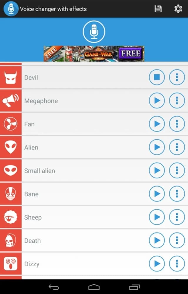Voice Changer With Effects screenshot 4