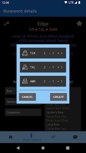 Runeword finder for Diablo II screenshot 4