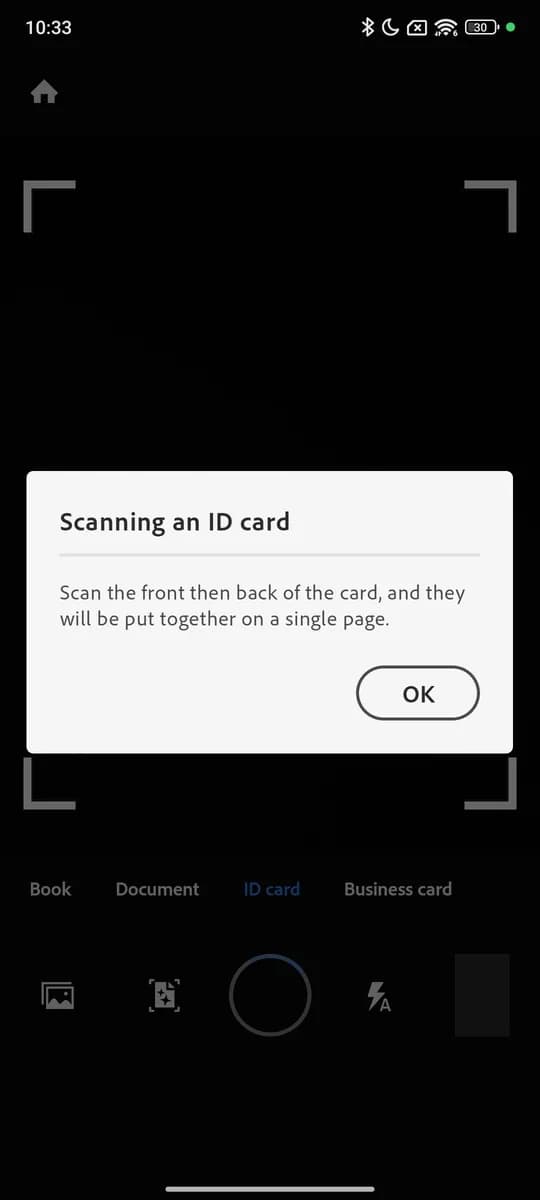 Adobe Scan screenshot 3