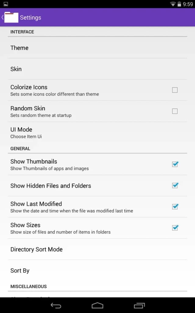Amaze File Manager screenshot 3