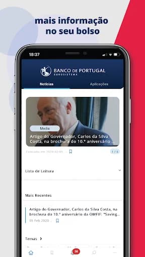 Banco de Portugal screenshot 1