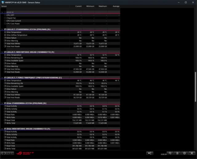 HWiNFO screenshot 4