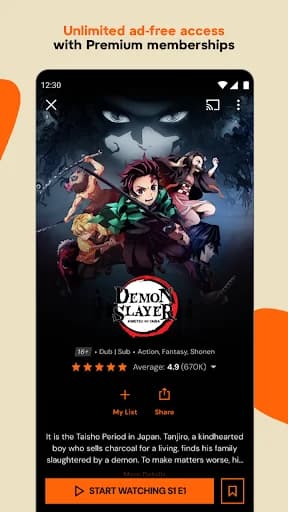 Crunchyroll: Anime Streaming screenshot 5