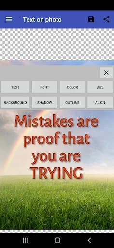 Add text to the photo screenshot 3