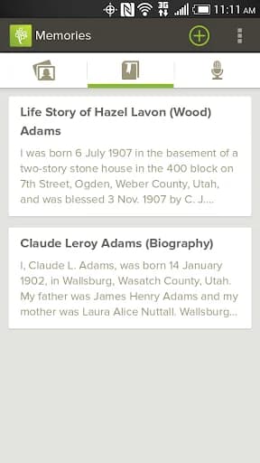 FamilySearch Memories screenshot 3