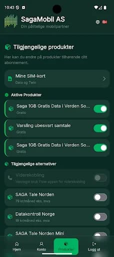 Min Saga screenshot 2