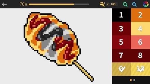 Color by number & Pixel art screenshot 1