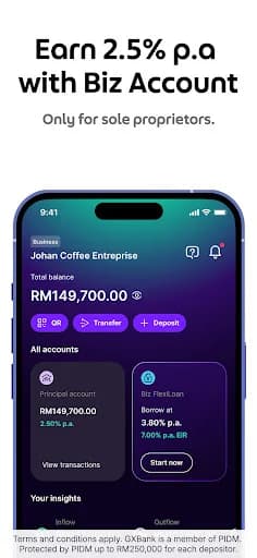 GXBank screenshot 4