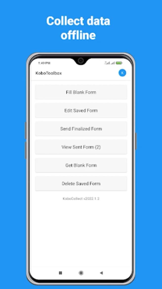 KoboCollect screenshot 2