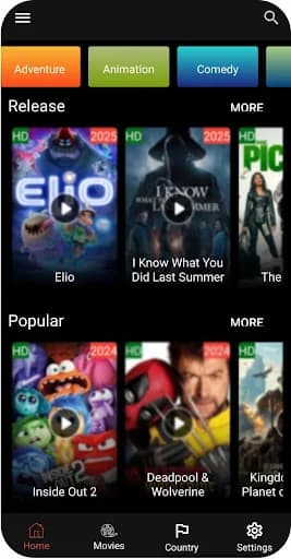 HD Movies - HDBox 2026 screenshot 1