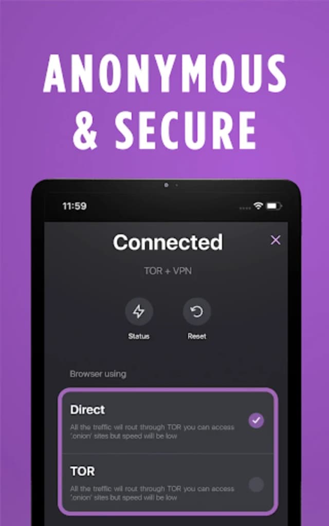 TOR Browser: OrNET Onion Web screenshot 4