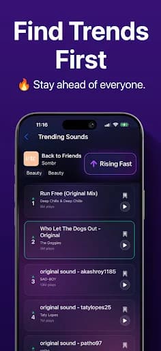 Tk Trends - Viral Sounds Hooks screenshot 1
