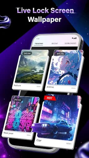 Live 3D Wallpapers: HD & 4K screenshot 4