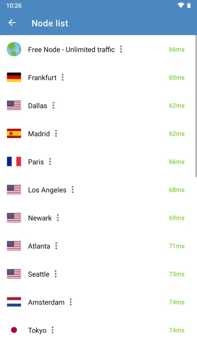 V2VPN - A Fast VPN Proxy screenshot 2