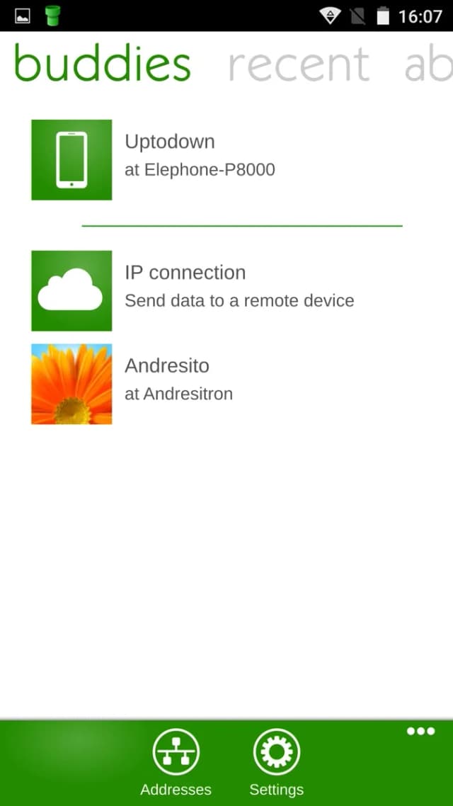 Dukto screenshot 1