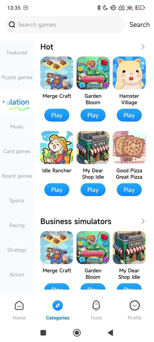 Xiaomi Game Center screenshot 4