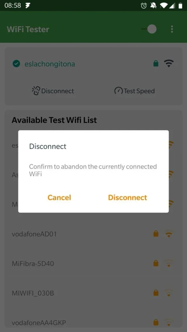 WiFi Tester(No Root) screenshot 2