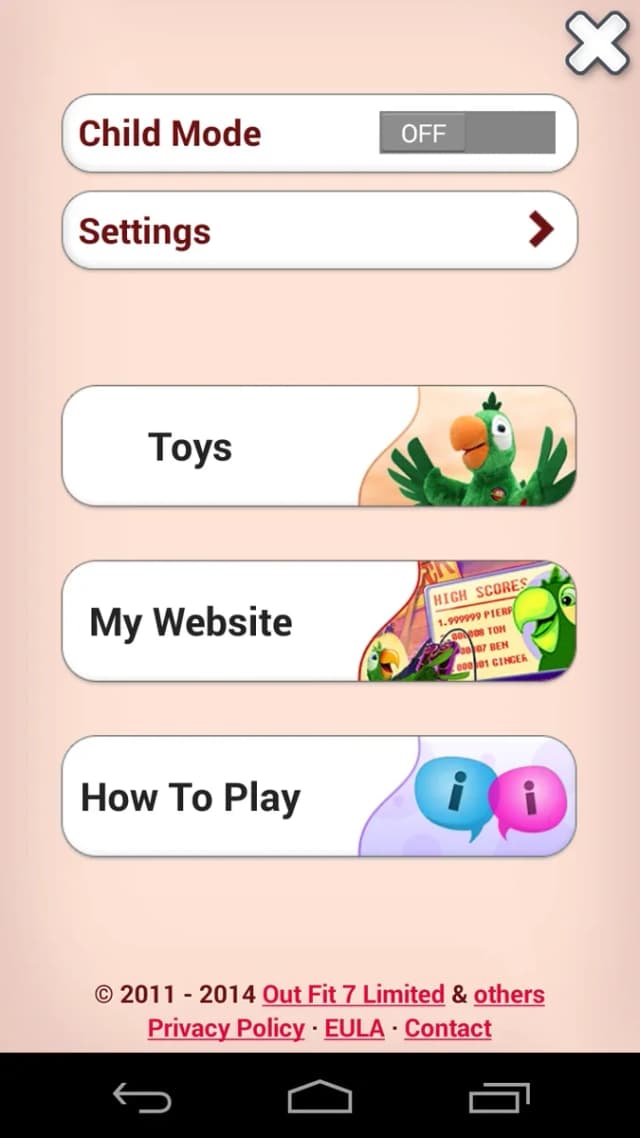 Talking Pierre screenshot 1