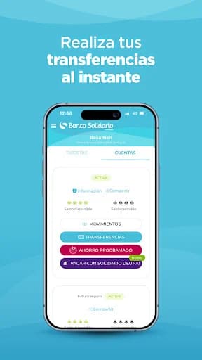 App Banco Solidario screenshot 4