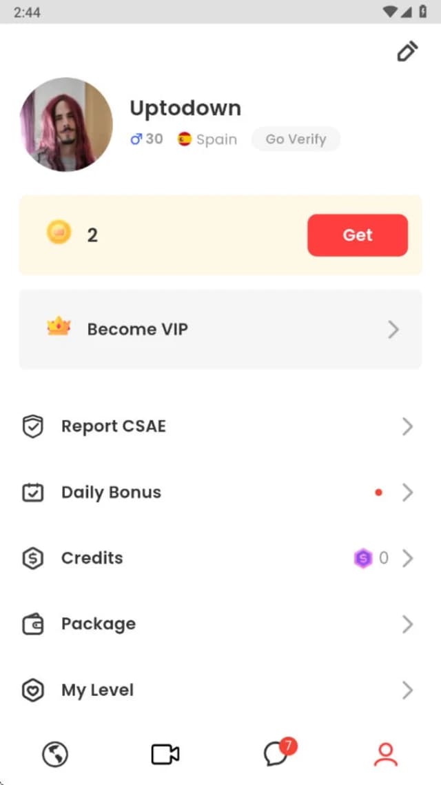 WeLive - Video Chat&Meet screenshot 1