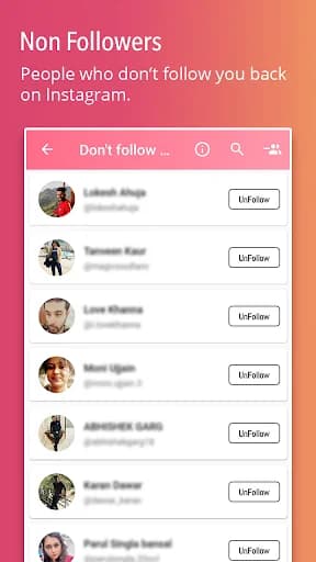 Followers - Unfollowers screenshot 5