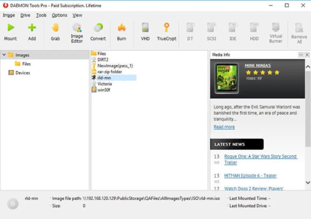 DAEMON Tools Pro screenshot 3
