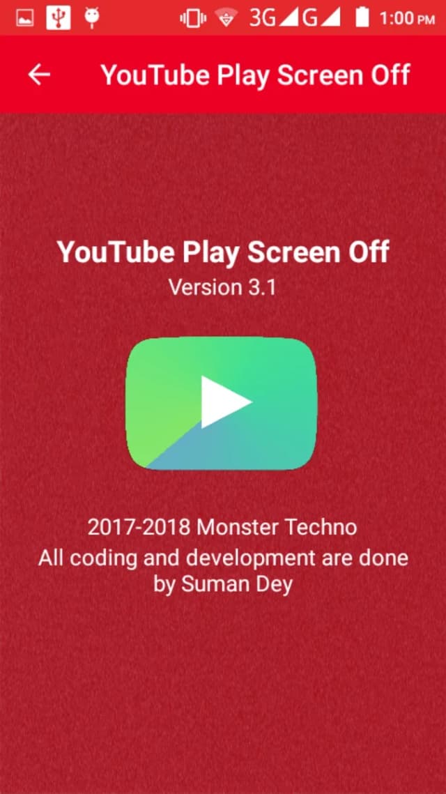 YT Play Screen off screenshot 5