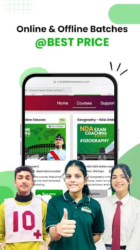 Crack Defence Exams screenshot 6
