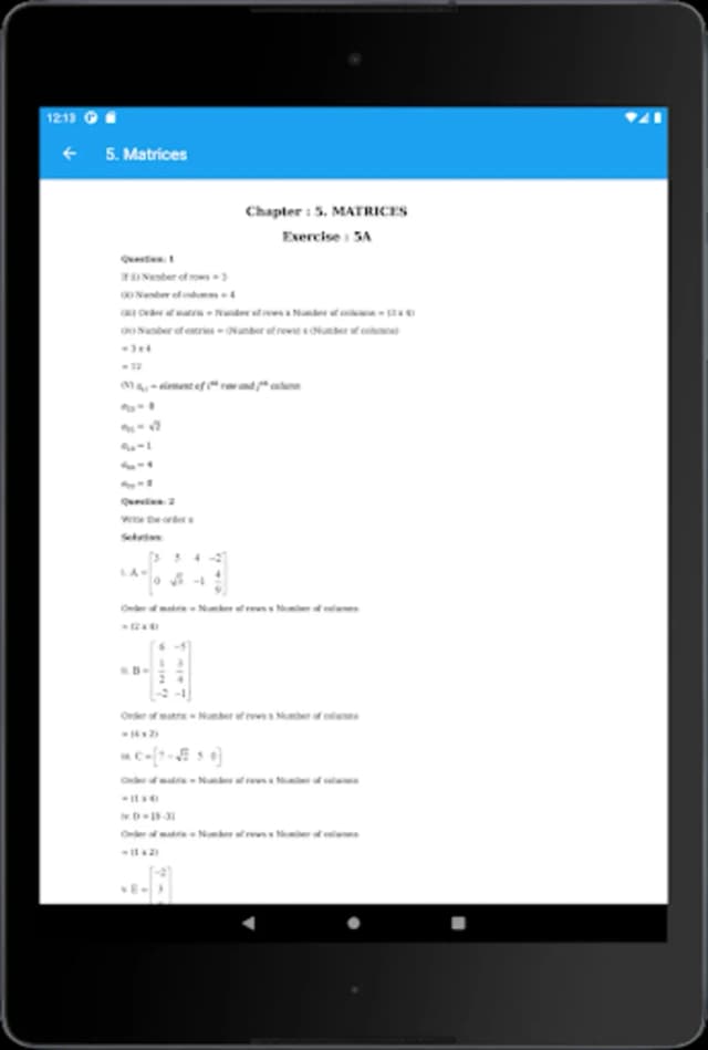 RS Aggarwal Maths 12 screenshot 1