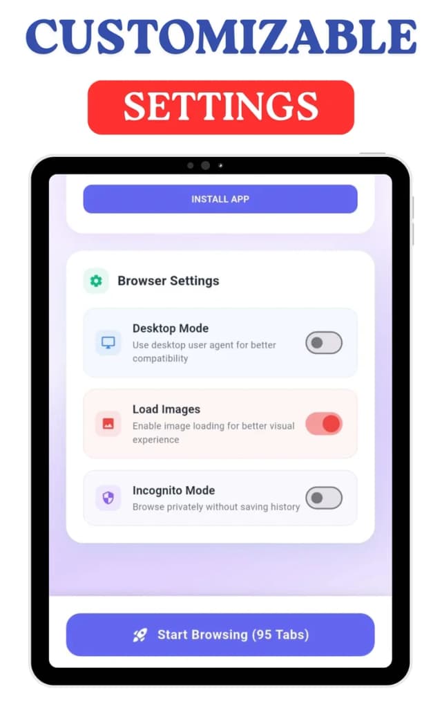TabX: Multi Screen Browser screenshot 1