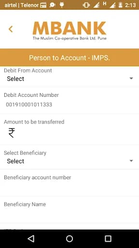 MBANK - The Muslim Co-Op. Bank screenshot 4